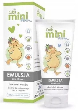 Emulsja do ciała i włosów Cutis Mini Derm 200 ml