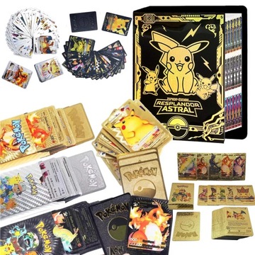 MEGA ZESTAW 165 KART POKEMON + ALBUM KLASER 5 WZOR
