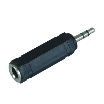 Adapter Przejściówka Jack Wtyk 3,5 Gniazdo 6,35