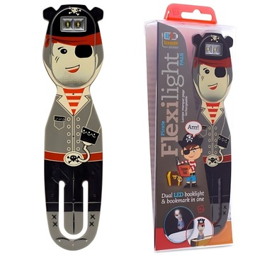 Lampka do czytania bezprzewodowa USB LED pirat Prezent dla chłopca chłopaka