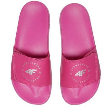 ТАПОЧКИ ДЕВОЧКИ 4F ДЕТСКИЕ СПОРТИВНЫЕ ТАПОЧКИ
