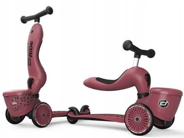 Scoot And Ride ZESTAW HULAJNOGA 2w1 + KASK LED XXS-S LIFESTYLE Wildcat 1-5