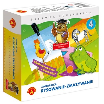 RYSOWANIE - ZMAZYWANIE ZWIERZĄTKA ALEXANDER