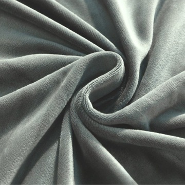 ЧЕХОЛ НА ДИВАН, 3-МЕСТНЫЙ ДИВАН, СЕРЫЙ ЭЛАСТИЧНЫЙ ВЕЛЮР, ПРЕМИУМ