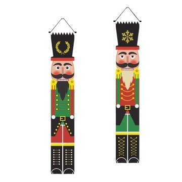 Рождественский декоративный баннер 