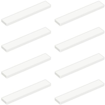 LEGO Płytka Tile 1x6 Biały 663601 6636 - 8szt
