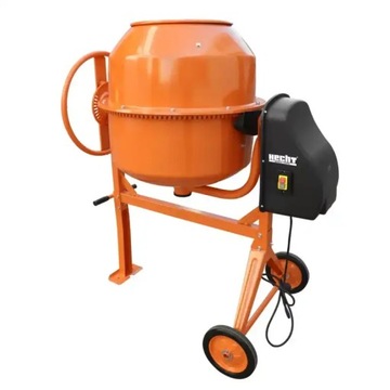BETONIARKA MIESZALNIK ELEKTRYCZNA HECHT 2141 BĘBEN 140L MOC 650W 230V KOŁA