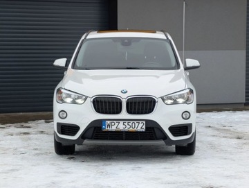 BMW X1 F48 Crossover sDrive18d 150KM 2016 BMW X1 Ledy Panorama Alu Klima Navi Tempomat Serwis Gwarancja 2.0 Diesel, zdjęcie 1