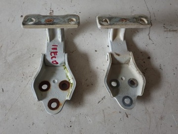 ZAWIASY DRZWI LEWY PRZÓD KOMPLET IVECO 2014