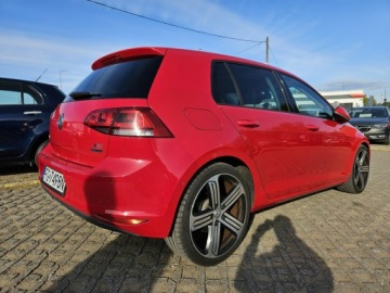 Volkswagen Golf VII Hatchback 3d 1.4 TSI 140KM 2014 Volkswagen Golf 1,4 benzyna 140KM nawigacja DSG, zdjęcie 3