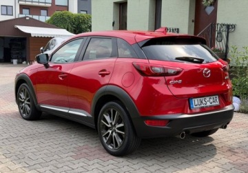 Mazda CX-3 Crossover 2.0 SKY-G 120KM 2016 Mazda CX-3 2,0 120KM Automat FULL LED Key-Less Skora Bezwypadkowy Serwisow, zdjęcie 35