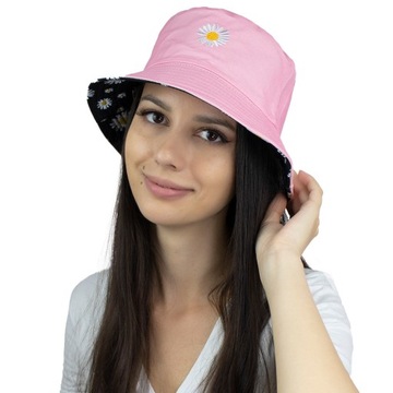 BUCKET HAT czapka dwustronna KAPELUSZ RYBACKI