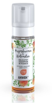 ANWEN SZAMPON W PIANCE BRZOSKWINIA I KOLENDRA 170ML