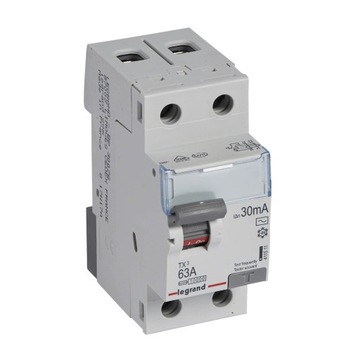 LEGRAND WYŁĄCZNIK RÓŻNICOWOPRĄDOWY 2P 63A P302 TX3