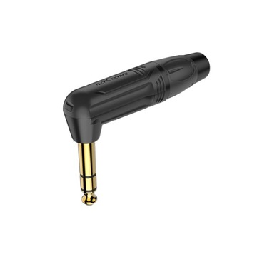 Roxtone RJ3RP-BG JACK kątowy 6,3mm stereo na Kabel