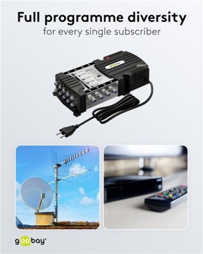 Мультисвитч спутниковое ТВ радио 9 входов 8 выходов