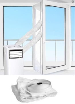 RĘKAW USZCZELNIAJĄCY USZCZELNIENIE OKNA USZCZELKA DO KLIMATYZATORA NA OKNO