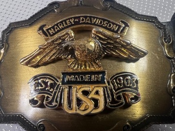 КОЖАНЫЙ РЕМЕНЬ ДЛЯ БРЮК HARLEY-DAVIDSON