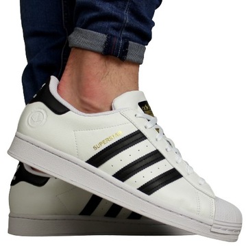 męskie buty Adidas Superstar SKÓRA sportowe