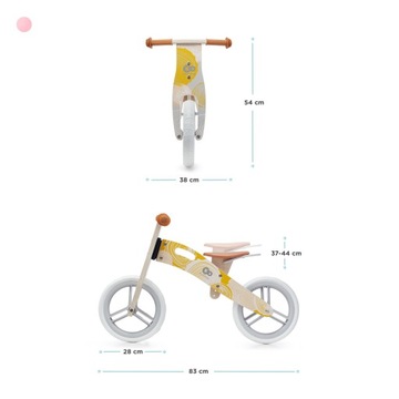 Деревянный беговел с регулируемым освещением RUNNER Kinderkraft