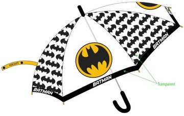 PARASOL CHŁOPIĘCY BATMAN PRZECIWDESZCZOWY AUTOMATYCZNY PARASOLKA