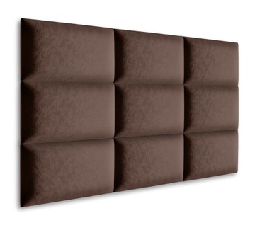 PANELE TAPICEROWANE NA ŚCIANĘ 40x30 ZAGŁÓWEK WELUR