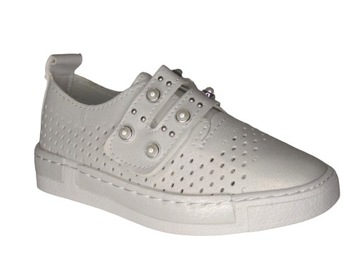 BUTY DZIECIĘCE DZIEWCZĘCE TRAMPKI PÓŁBUTY CLIBEE roz. 28