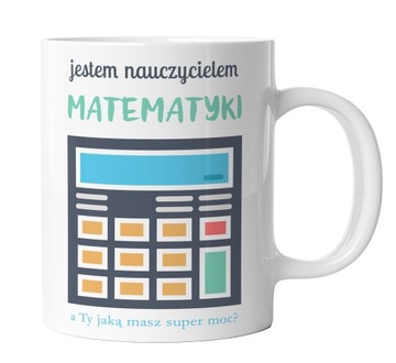 Kubek dla nauczyciela matematyki