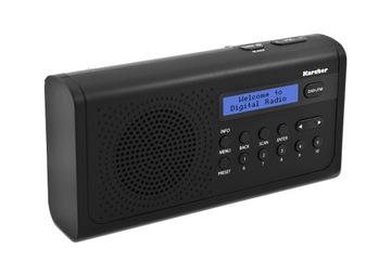 KARCHER DAB 2405 – PRZENOŚNE RADIO DAB+