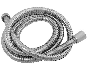 WĄŻ PRYSZNICOWY NATRYSKOWY 200CM CHROM GUMA METAL