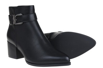 SERGIO LEONE BT632 БОТИНКИ ЖЕНСКИЕ ЧЕРНЫЕ DA046 R 40