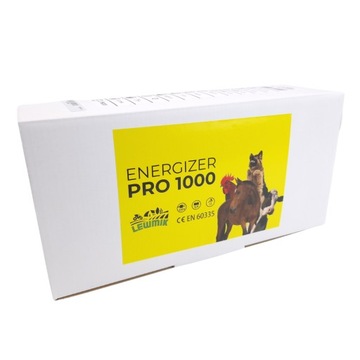 Аккумуляторная сеть Lewmik Energizer Pro 1000 для лошадей, крупного рогатого скота, собак,