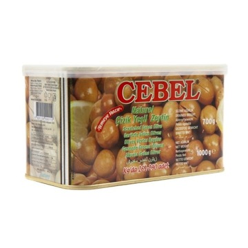 Oliwki zielone z pestkami Cizik 700g CEBEL