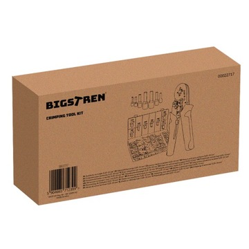 Кримперы для наконечников и кабельных соединителей + 1200 клемм 0,5–10