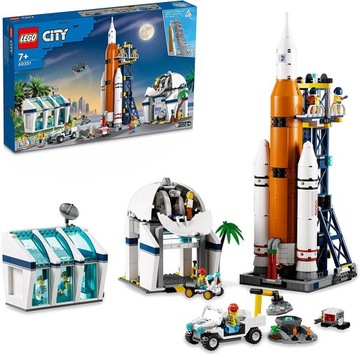 LEGO CITY 60351 Start rakiety z kosmodromu