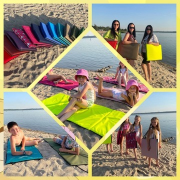 ПЛЯЖНЫЙ МАТРАС СКЛАДНАЯ РАСШИРЯЕМАЯ СУМКА КОВРИК ХОРВАТИЯ STONE BEACH