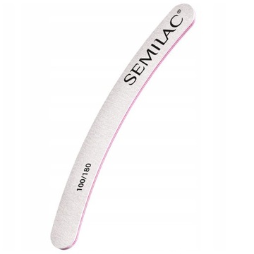 SEMILAC PILNIK DO PAZNOKCI MANICURE PEDICURE BANAN 100/180
