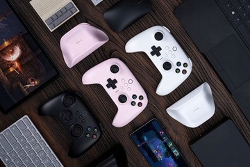 8Bitdo Ultimate 2.4G Black v2 Панель с эффектом Холла + док-станция — Android Apple PC
