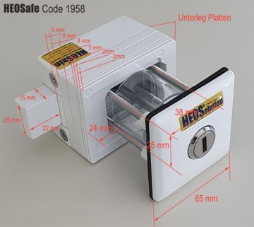 Предохранители HEOSolution для двери кабины кемпера Ducato Carado, 2 шт.