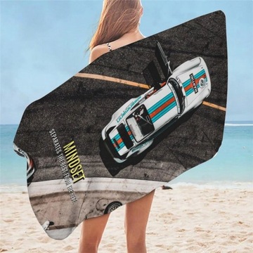 Porsche mentalność ręcznik plażowy miękkie szybk