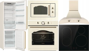 Zestaw GORENJE BOS67372CLI + BM235CLI + GI6421CLBSC + DK63MCLI + NRK6202CLI