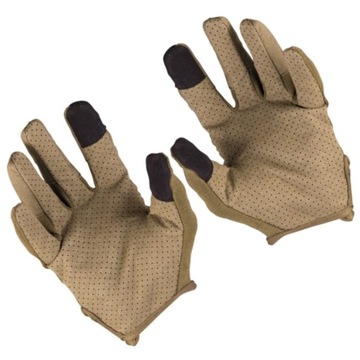 Тактические стрелковые перчатки Mil-Tec Touch оливкового цвета XL