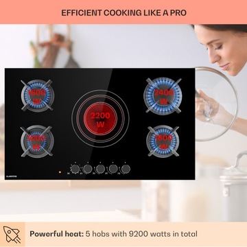 Газокерамическая плита Klarstein MultiChef 5