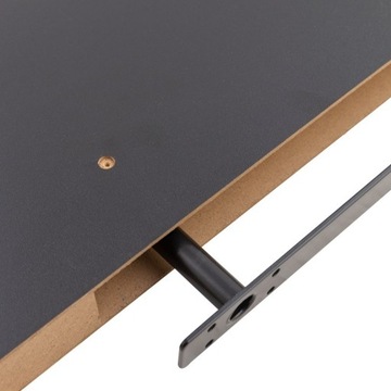 Самовишская настенная полка - FS - 60x23 см - черный