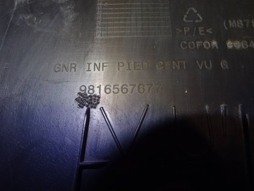 CITROEN BERLINGO IV PARTNER KRYT SLOUPU LEVÝ 9816567677