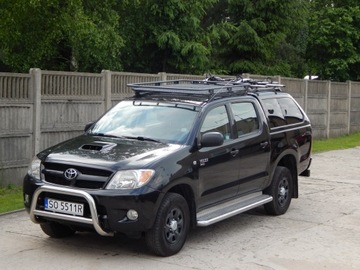 Toyota Hilux 7 багажник на крышу, палатка-платформа