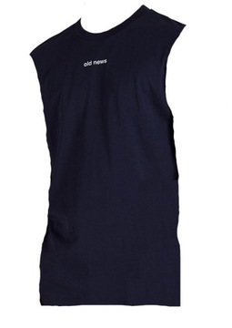 Jack Jones Bezrękawnik Tank Top Granatowy Logo _ L