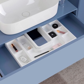 Крышка сифона для ящиков TIDY, прямоугольная - белая