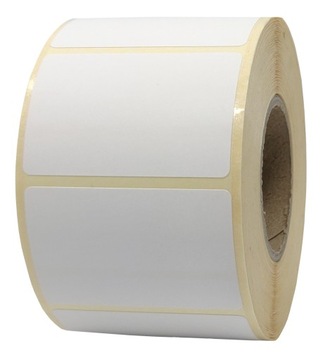 ЭТИКЕТКИ ТЕРМОСАМОКЛЕЯЩИЕСЯ БЕЛЫЕ 50х30 мм 1000 шт.