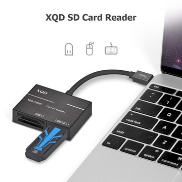 Устройство чтения карт памяти USB 3.0 Type-C USB-C для XQD S